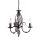 lafabryka.pl Żyrandol Artisan – 3 źródła światła – Czarny ART3-BLACK Elstead Lighting