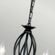 Żyrandol Artisan – 5 źródeł światła – Czarny ART5-BLACK Elstead Lighting