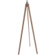 Lampa podłogowa TRIPOD WOOD AZ3013+AZ2968 black