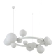 BUBBLES GLASS SHADE SET 15 WHITE AZ6730 AZZARDO