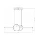Lampa wisząca Gendra czarny mat 339901-30 REALITY