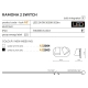 Kinkiet Ramona 2 Switch (white) AZ2564 IP20 AZZARDO
