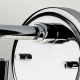 Kinkiet Morvah – 1 źródło światła – Polerowany chrom BATH-MORVAH1-PC Elstead Lighting