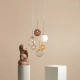 LAMPA WISZĄCA BOSSO 6 RING MULTICOLOUR 1119K40_R Aldex