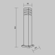 Lampa stojąca Landscape Lighting Unter den Linden O578FL-01B Maytoni