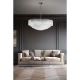 BURANO 100 PENDANT CHROME AZ6907 AZZARDO