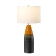 lafabryka.pl Lampa stołowa Burnt Oak – 1 źródło światła BURNTOAK-TL Elstead Lighting