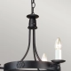Żyrandol Belfry – 3 źródła światła BY3-BLACK Elstead Lighting