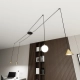 Lampa wisząca FUJI 4 GOLD 1350/4 EMIBIG Lighting