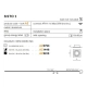 Oprawa stropowa Sisto 1 (black/black) AZ2810 AR111 AZZARDO