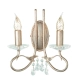 lafabryka.pl Kinkiet Christina – 2 źródła światła CRT2-SILVER-GOLD Elstead Lighting