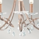 Żyrandol Christina – 5 źródeł światła CRT5-SILVER-GOLD Elstead Lighting