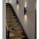 Czarny kinkiet Vico long, 2512341003 Nordlux