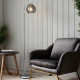 Lampa podłogowa DIMPLE silver 97978 ENDON