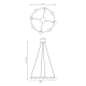 Lampa wisząca STARLIT 8 BL 1372/8 EMIBIG Lighting