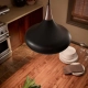 Lampa wisząca Beso – 1 źródło światła – Ciemny brąz FE-BESO-P-M-DBZ Elstead Lighting