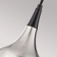 Mała lampa wisząca Beso – 1 źródło światła – Szczotkowana stal   FE-BESO-P-S-BS Elstead Lighting