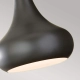 Mała lampa wisząca Beso – 1 źródło światła – Ciemny brąz FE-BESO-P-S-DBZ Elstead Lighting