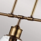 Podłużna lampa wisząca Hobson – 3 źródła światła – Stary mosiądz FE-HOBSON-3P-AB Elstead Lighting