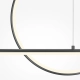 Lampa wisząca Halo MOD247PL-L49BK Maytoni