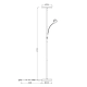 MANDI FL-020288RD LAMPA PODŁOGOWA CZARNA/BLACK ZUMA LINE