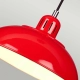 Lampa wisząca Franklin – 1 źródło światła – Czerwona FRANKLIN-P-RED Elstead Lighting