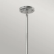 Lampa wisząca Amelia – 1 źródło światła – Chrom HK-AMELIA-P-M-CM Elstead Lighting