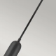 Mała lampa wisząca LED Dax – Czarna HK-DAX-MP-BK Elstead Lighting
