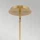 Mała lampa wisząca LED Dax – Stary mosiądz HK-DAX-MP-HB Elstead Lighting