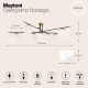 Lampa sufitowa Ceiling Lamp Nostalgia MOD048CL-06G Maytoni