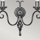 Kinkiet Harlech – 2 źródła światła – Czarny HR2A-BLACK Elstead Lighting
