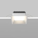 Lampa wpuszczana Okno 3000-4000-6000K 1x12W 100° DL056-12W3-4-6K-W Maytoni