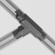 Łącznik zewnętrzne w kształcie litery T (L) Trinity czarny TRA005CT-31B-L Maytoni