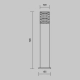 Lampa stojąca Landscape Lighting Bronx O576FL-01B Maytoni