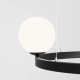 lafabryka.pl LAMPA WISZĄCA GARDA 4 RING BLACK 1099L1_R