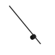 Kinkiet Chloe 1xLED czarny IP44 WL0107-BK yaskr