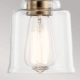 Lampa wisząca Aivian – 1 źródło światła KL-AIVIAN-P-WBR Elstead Lighting