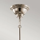 Mała lampa wisząca Cobson – 1 źródło światła – Polerowany nikiel KL-COBSON-MP-PN Elstead Lighting