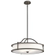 lafabryka.pl Lampa wisząca Emory – 4 źródła światła – Stary brąz KL-EMORY-P-M-OZ Elstead Lightnig