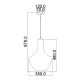 Lampa wisząca Everly – 1 źródło światła – Stary brąz KL-EVERLY-P-M-OZ Elstead Lighting
