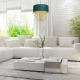 lafabryka.pl Lampa wisząca ALMERIA GREEN/GOLD 1xE27 MLP6452 Milagro