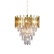 lafabryka.pl Żyrandol ASPEN II GOLD 9xE14 ML6000 Milagro