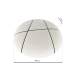 lafabryka.pl Plafon BOB 24W LED Ø390 mm ML6391 Milagro