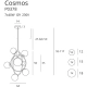 lafabryka.pl COSMOS P0378 LAMPA WISZĄCA MaxLight