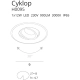 lafabryka.pl CYKLOP H0095 OPRAWA WPUSTOWA CZARNA IP65 MaxLight