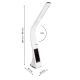 lafabryka.pl LAMPKA BIURKOWA GALA 6W LED BIAŁA ML141 Milagro