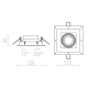 IPSO R frameless biała 230V GU10 50W R12046 Rendl light studio