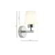 lafabryka.pl kinkiet LEE CHROME 1xG9 ML6383 Milagro