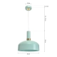 lafabryka.pl Lampa wisząca MALMO MINT 1xE27 MLP6200 Milagro
