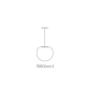 lafabryka.pl Lampa wisząca Moonlights PC 63028B ONE LIGHT 56cm